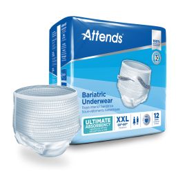 Attends AU50 Bariatric Underwear-2XL-48/Case