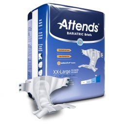Attends DD50 DermaDry Bariatric Briefs-2XL-48/Case