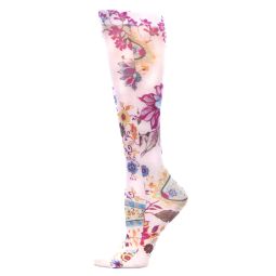 Womens Compression Sock-Tropical Paisley