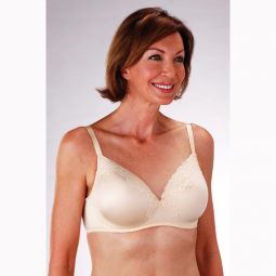 Classique 768 Post Mastectomy Fashion Bra, White - Size 34C