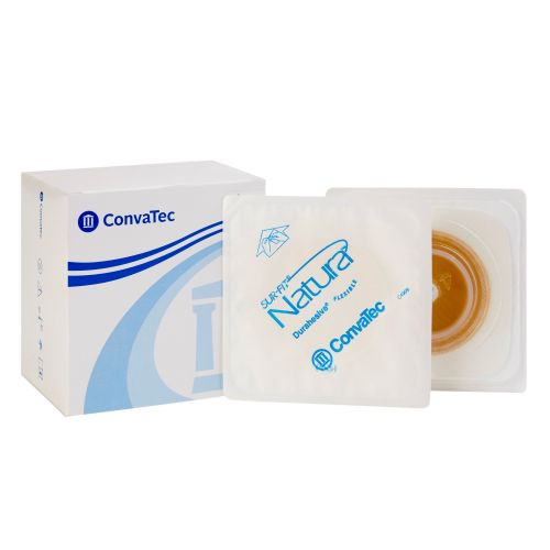 Convatec 413161 Sur-Fit Natura 4" X 4" Barrier w/ White Tape-10/Box