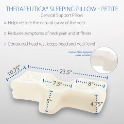 Therapeutica 131 Travel Pillow-Firm Support-Average
