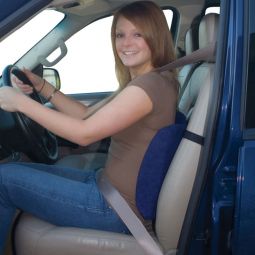 Core Products 405 Bucket Seat Sitback Lumbar Cushion-Deluxe-Black