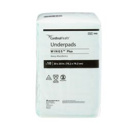 Covidien 948 Wings Fluff & Polymer Underpad-30"x30"-100/Case