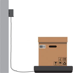 Detecto DR400 Low Platform Scale-400 lb Capacity