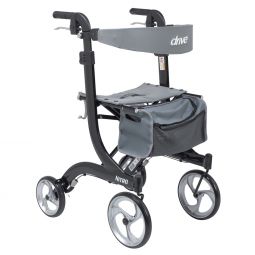 Drive Medical Nitro Euro Style Walker Rollator, Tall