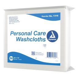 Dynarex 1316 Dry Washcloth-800/Case