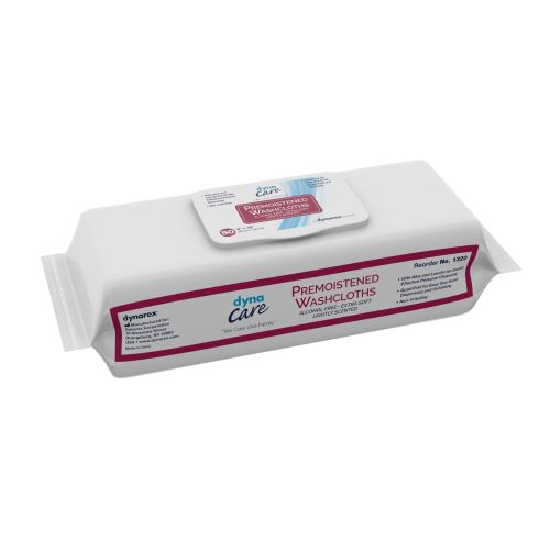 Dynarex 1320 Personal Cleansing Adult Washcloth Refills-600/Case