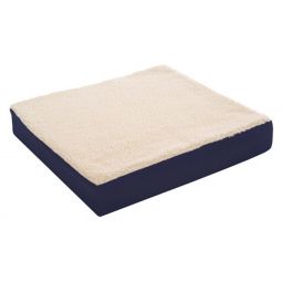 Essential Medical D4100 Gel Cushion with Fleece Cover-18"x16"x3"