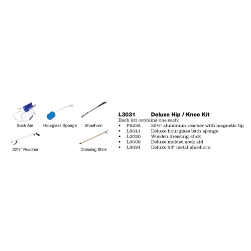 Essential Medical L3031 Everyday Essentials Deluxe Hip Kit