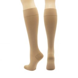 6 Pack of Mobius Wellness 15-20 mmHg Knee High Medical Closed Toe Stockings