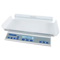 Health o meter 2210KG4 Antimicrobial Neonatal/Pediatric 4 Sided Tray Scale w/ Wireless Technology