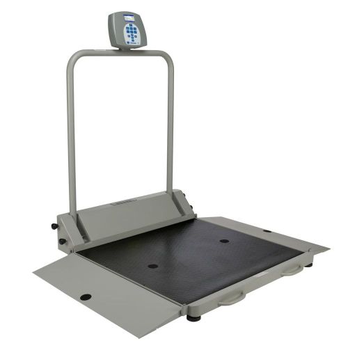 Health o meter 2610KG Wheelchair Scale w/ Dual Ramps & Bluetooth
