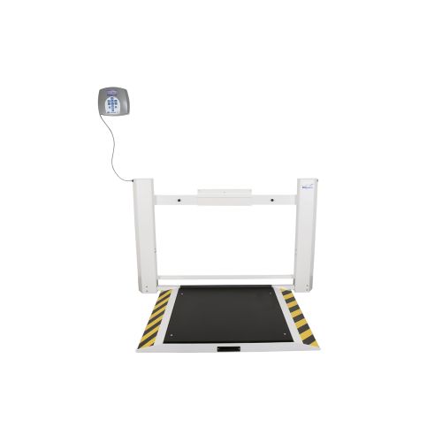 Health o meter 2900KL-AM Antimicrobial Wall-Mounted Fold-Up Wheelchair Scale