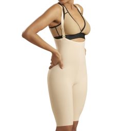 Marena FBS Stage 2 Short-Length Girdle w/ Padded Zippers & Suspenders