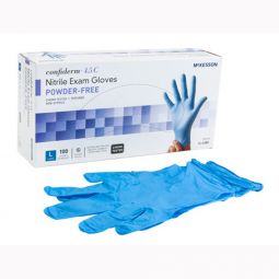 McKesson 14-658C Confiderm Latex Free Exam Glove-1000/Case