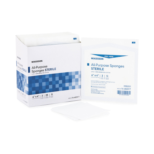 McKesson 16-602317 Medi-Pak Sterile Universal Sponges-50/Box
