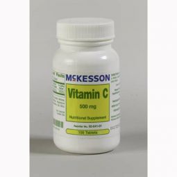 McKesson 60-841-01 Vitamin C Nutritional Supplement-12/Case