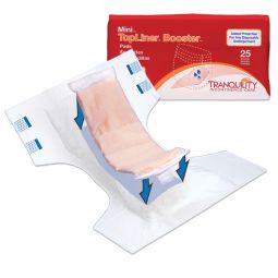 Tranquility 2072 TopLiner Mini Booster Pads-200/case