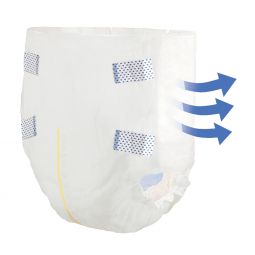 ComfortCare 2967 Breathable Comfort Briefs-Moderate-XL-100/Case