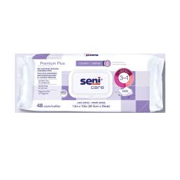 Seni Care S-WP48-C11 Premium Plus Pre-Moistened Personal Cleansing Wipes-576/Case