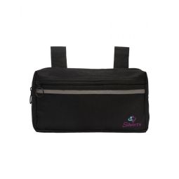 Silverts SV30150 Unisex Walker Bags/Wheelchair Bags/Bedside Rail Pouch-Black-One