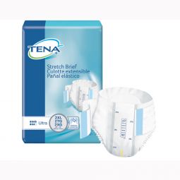 Tena 61390 2XL Stretch Briefs-Ultra Absorbency 64/case