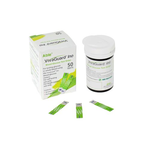 600 Count Ino 8 Electrode Blood Glucose Test Strips w/ Auto Coding by VivaGuard